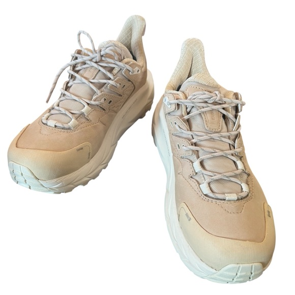 HOKA Kaha 2 Low GTX Trail Sneaker Shifting Sand/Eggnog Size 9 - Picture 5 of 10